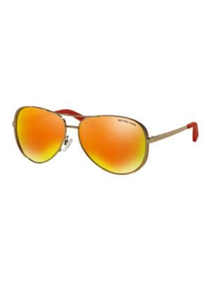 59MM Chelsea Pilot Sunglasses
