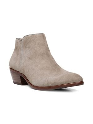 Petty Low-Cut Suede Ankle Boots