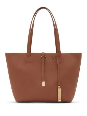 Leila Small Leather Tote