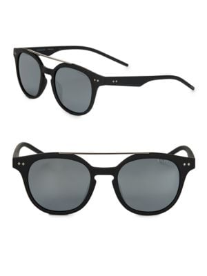 51MM Polarized Round Sunglasses